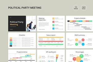 Political Party Meeting Presentation