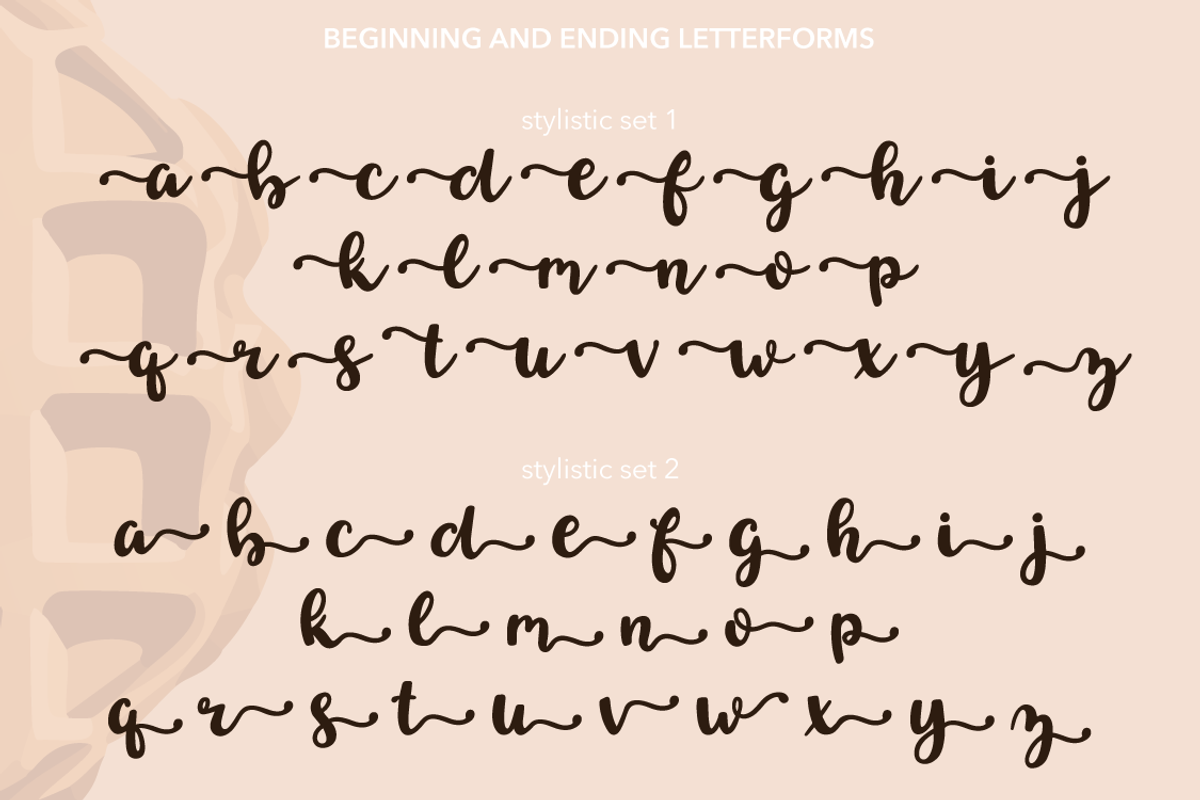 Hot Fudge Handwritten Script Font, a Script Font by Kellie Jayne Studio (Photo 5 of 9)