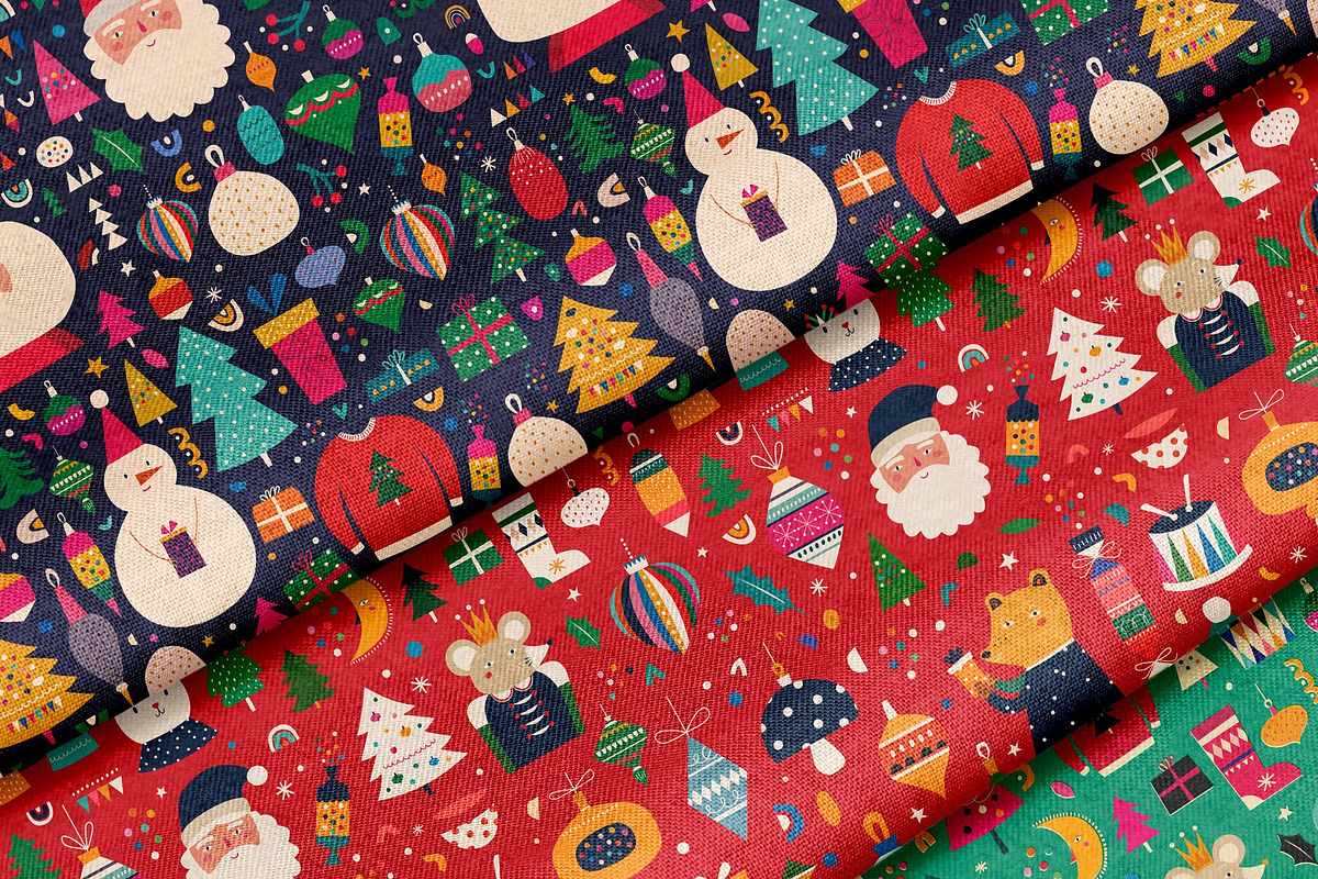 BEST CHRISTMAS BUNDLE 16 PRODUCTS, an Animal Illustration by MoleskoStudio (Photo 47 of 56)