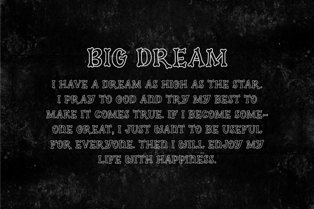 Hollaween - Halloween display font, a Handwritten Font by Mightyfire (Photo 3 of 4)