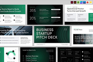 Business Startup Pitch Deck, a Presentation Template by BrandPacks