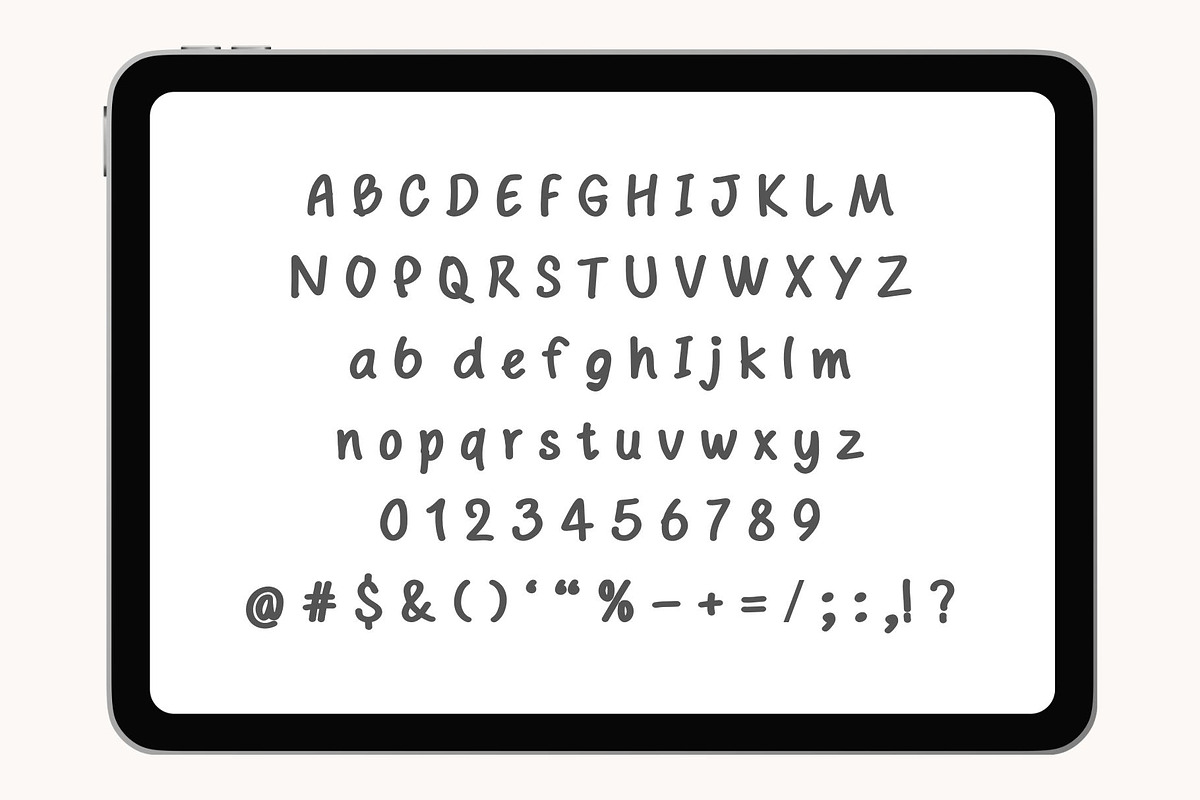 Jolly Handwriting Font, a Handwritten Font by Ruddean2109 (Photo 2 of 10)