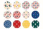 Happy Holidays - vector graphics, a Graphic by Bakulina Art (Thumbnail 9 of 19)