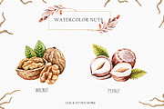 Watercolor autumn set, an Object Graphic by Holovei (Thumbnail 3 of 6)