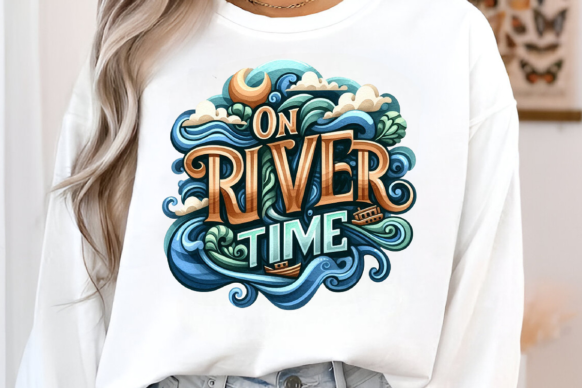 River & Lake Quotes Sublimation Bund, an Illustration by Designworld (Photo 5 of 10)