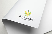 Colorful Pixel Dot Apple Logo, a Branding & Logo Template by Design_Planet (Thumbnail 2 of 3)