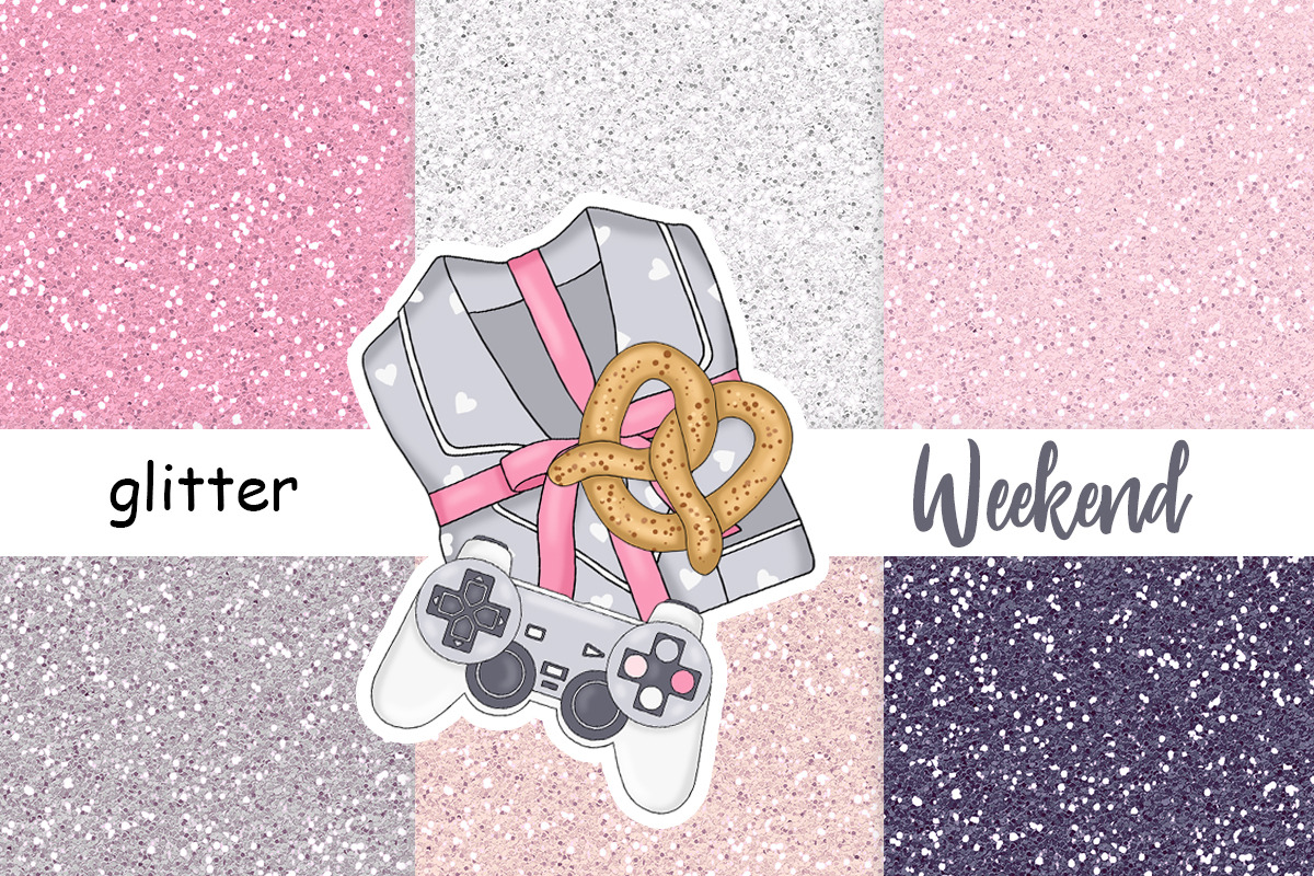 Weekend Glitter, a Texture Graphic by GlamArtZhanna (Photo 1 of 3)