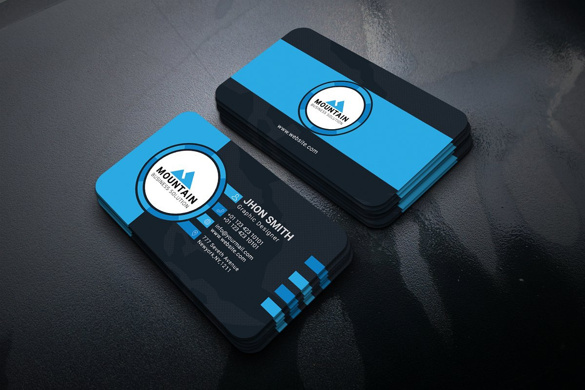 30 Business Cards Bundle Vol.1, a Business Card Template by Smashing_Studio (Photo 18 of 31)