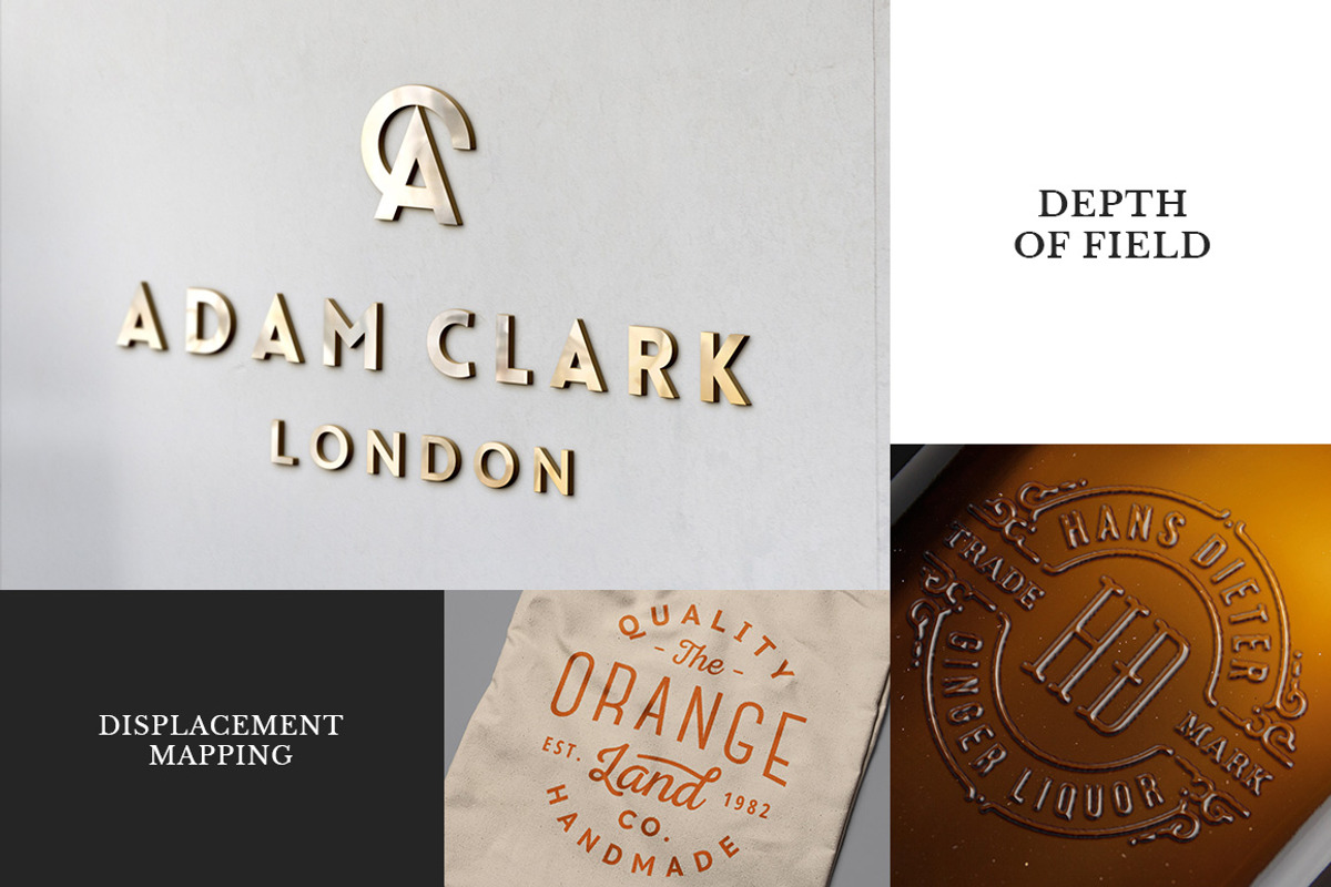 10 Logo/Badge Mock-Ups Vol.5, a Product Mockup by GraphicBurger (Photo 4 of 5)