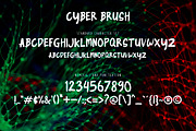 Cyber Brush, a Font by Rudhi Sasmito (Thumbnail 2 of 5)