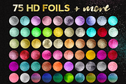 GLITTER-fOIL kit + Sparkle Brushes preview 5