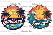 Retro Summer Sunkissed PNG, an Illustration by Sublimation Artist (Thumbnail 1 of 6)