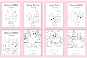 Easter Activity & Coloring Book Kids