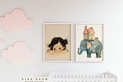 KIDS' ROOM Nursery Prints Gallery, a Background Graphic by Lana Elanor (Thumbnail 5 of 11)