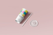 Soda Cup Mockup, a Product Mockup by PixelVoyager (Thumbnail 9 of 11)