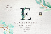 Eucalyptus Watercolor Greenery, a Healthcare Illustration by LABFcreations (Thumbnail 11 of 11)
