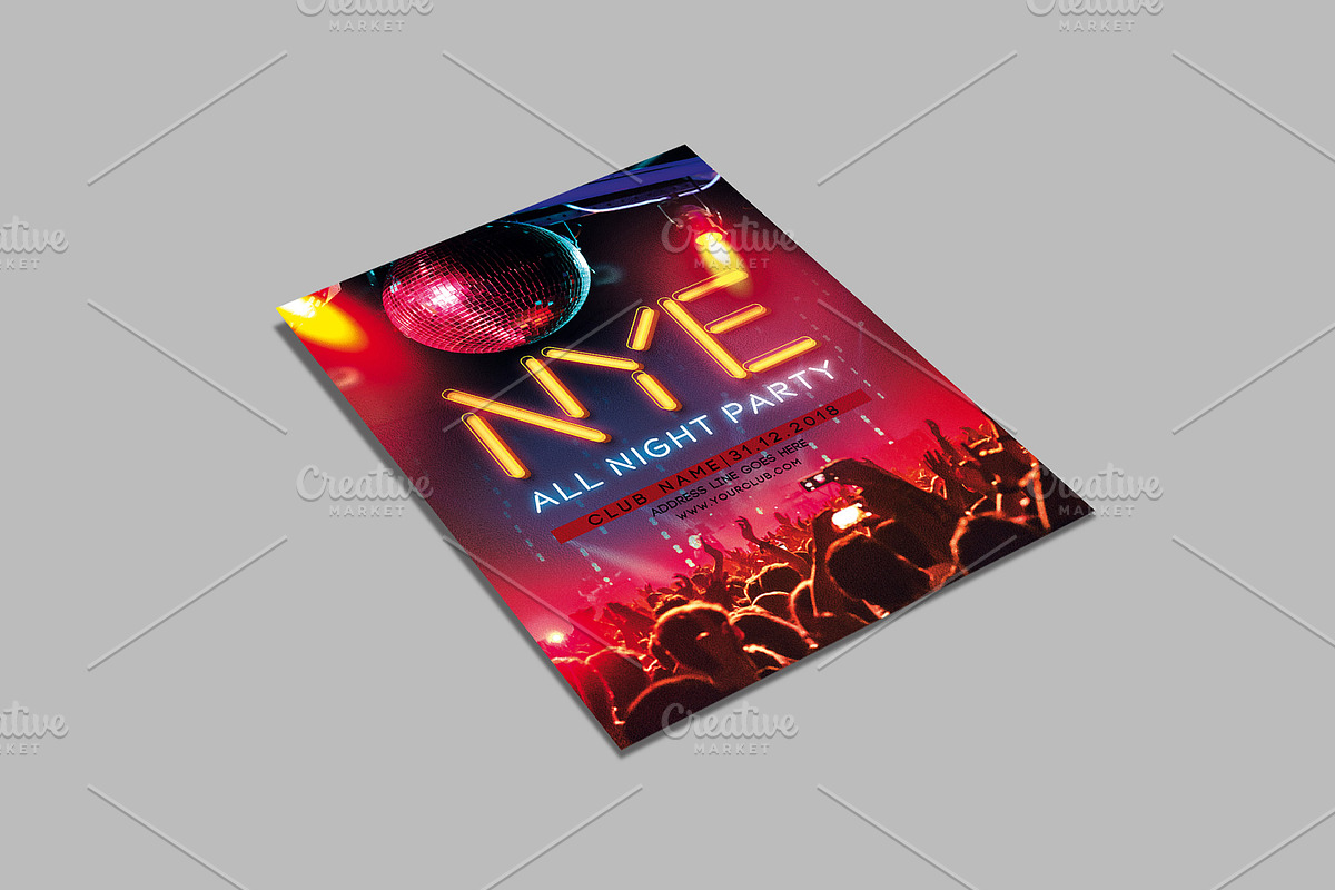 New Year Eve. Party Flyer, a Flyer Template by Flyer Arts (Photo 3 of 4)