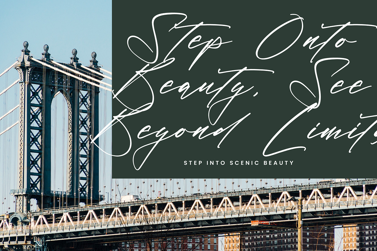 Bold Fade, a Script Font by Integritype Studio (Photo 11 of 15)