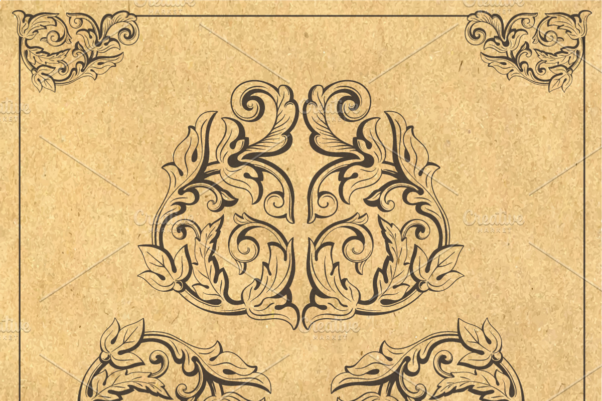 Vintage Vector Elements preview 3