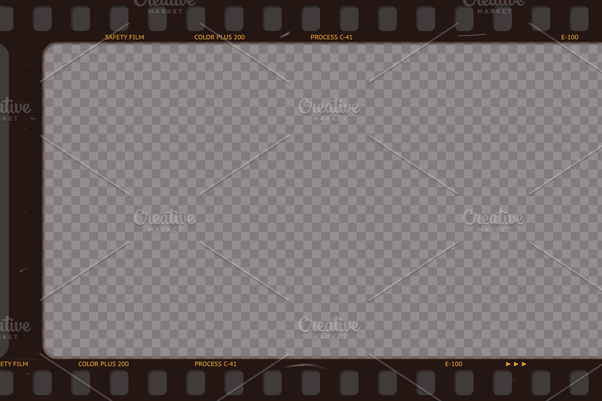 Perforated film horizontal template, a Texture Illustration by SkyVectors (Photo 1 of 3)