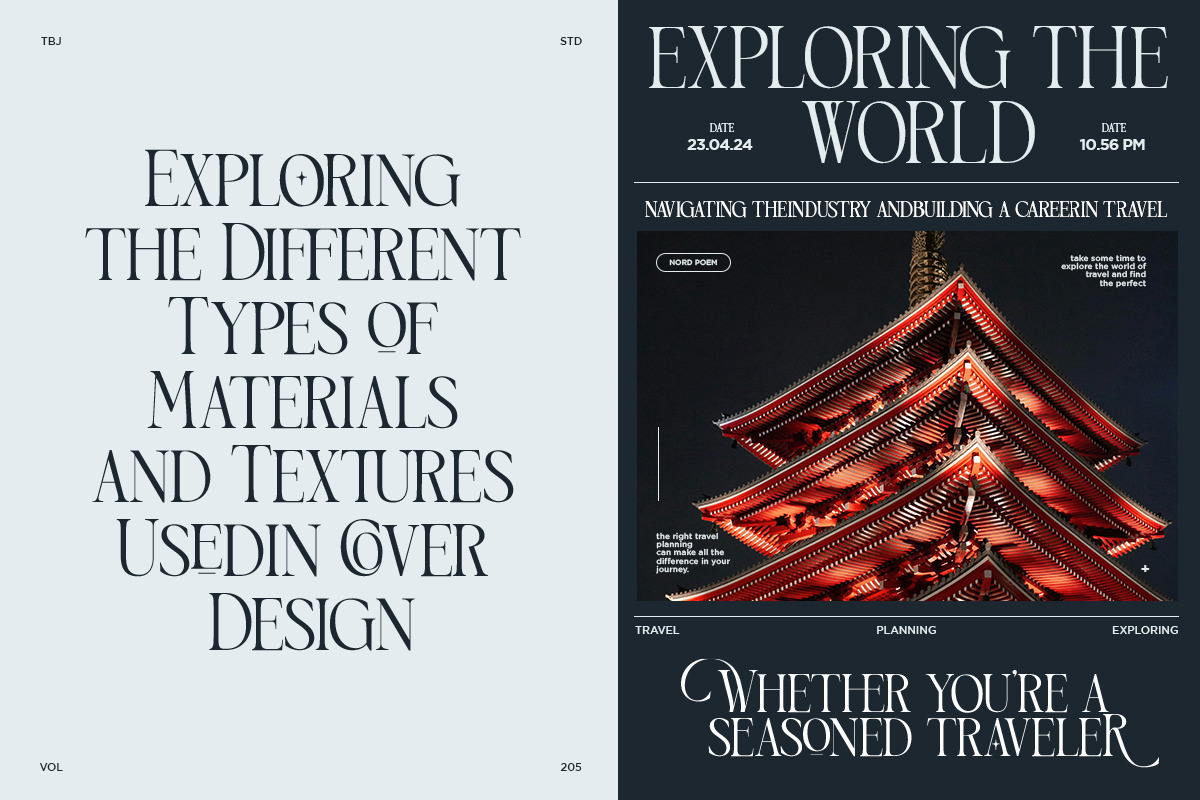 TBJ Nord Poem | Classic Roman Serif, a Serif Font by Taboja Studio (Photo 5 of 12)