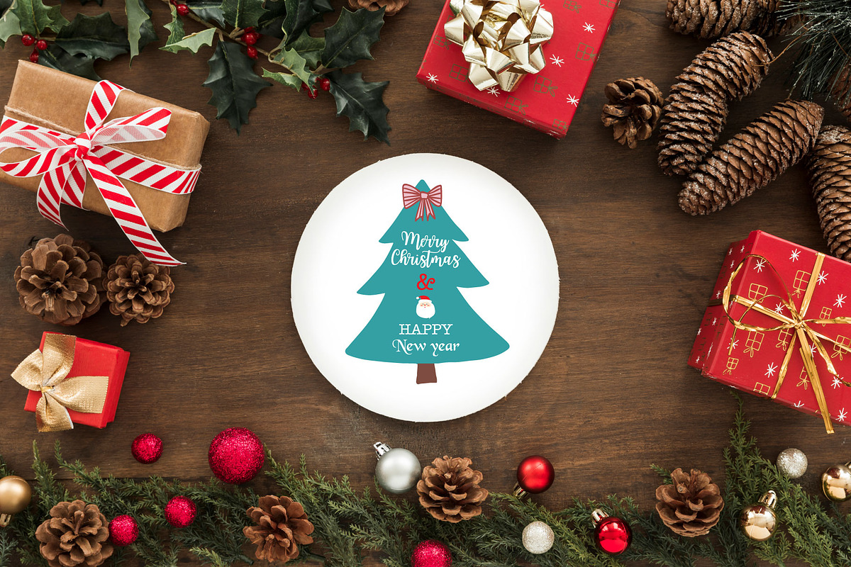 Merry christmas frame for kid design, a Decorative Illustration by Piixypeach (Photo 9 of 9)
