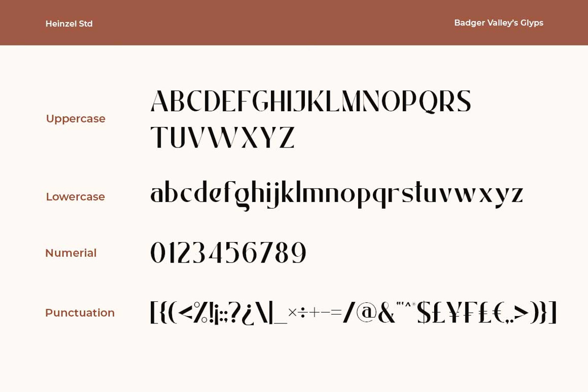 Badger Valley Modern Sans Serif, a Sans Serif Font by Heinzel Std (Photo 12 of 13)