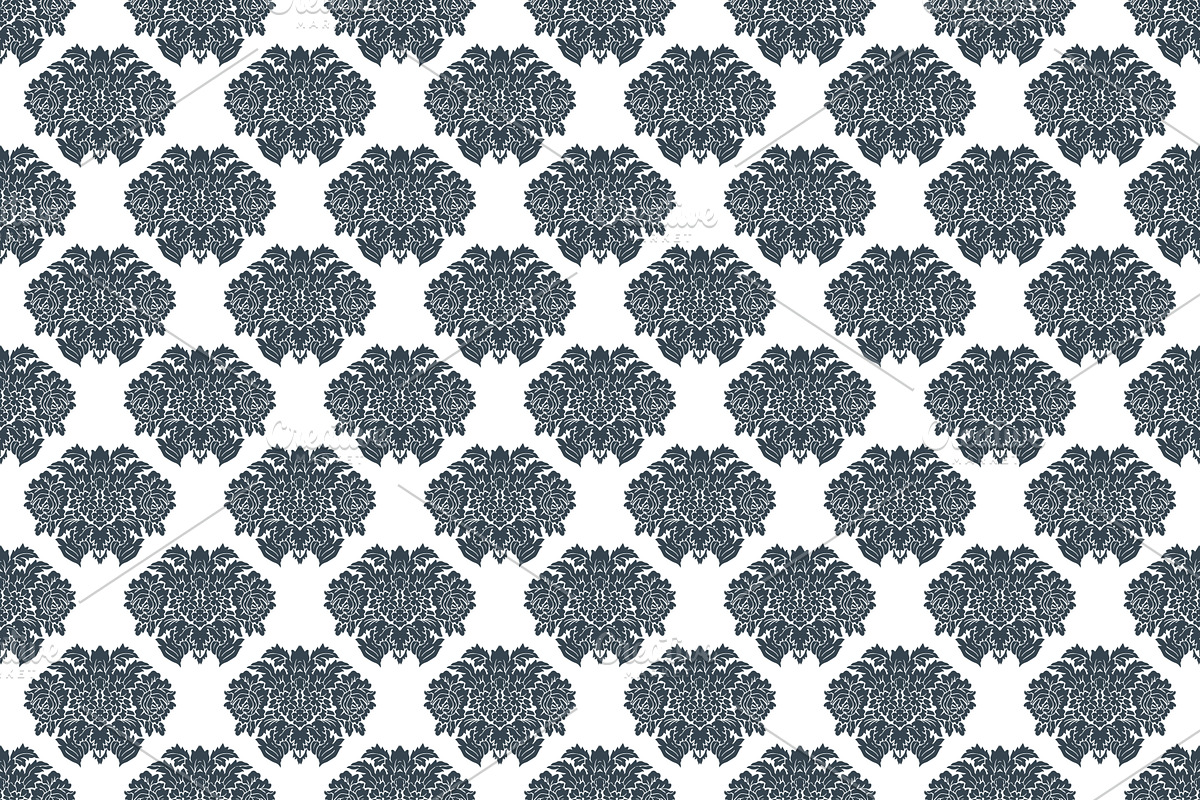 1,440 Damask Patterns in 60 Colors, a Pattern Graphic by Paper Element (Photo 15 of 22)