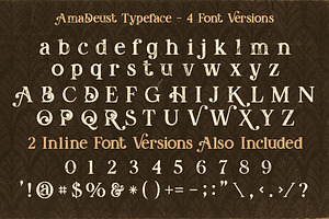 AmaDeust - Display Font