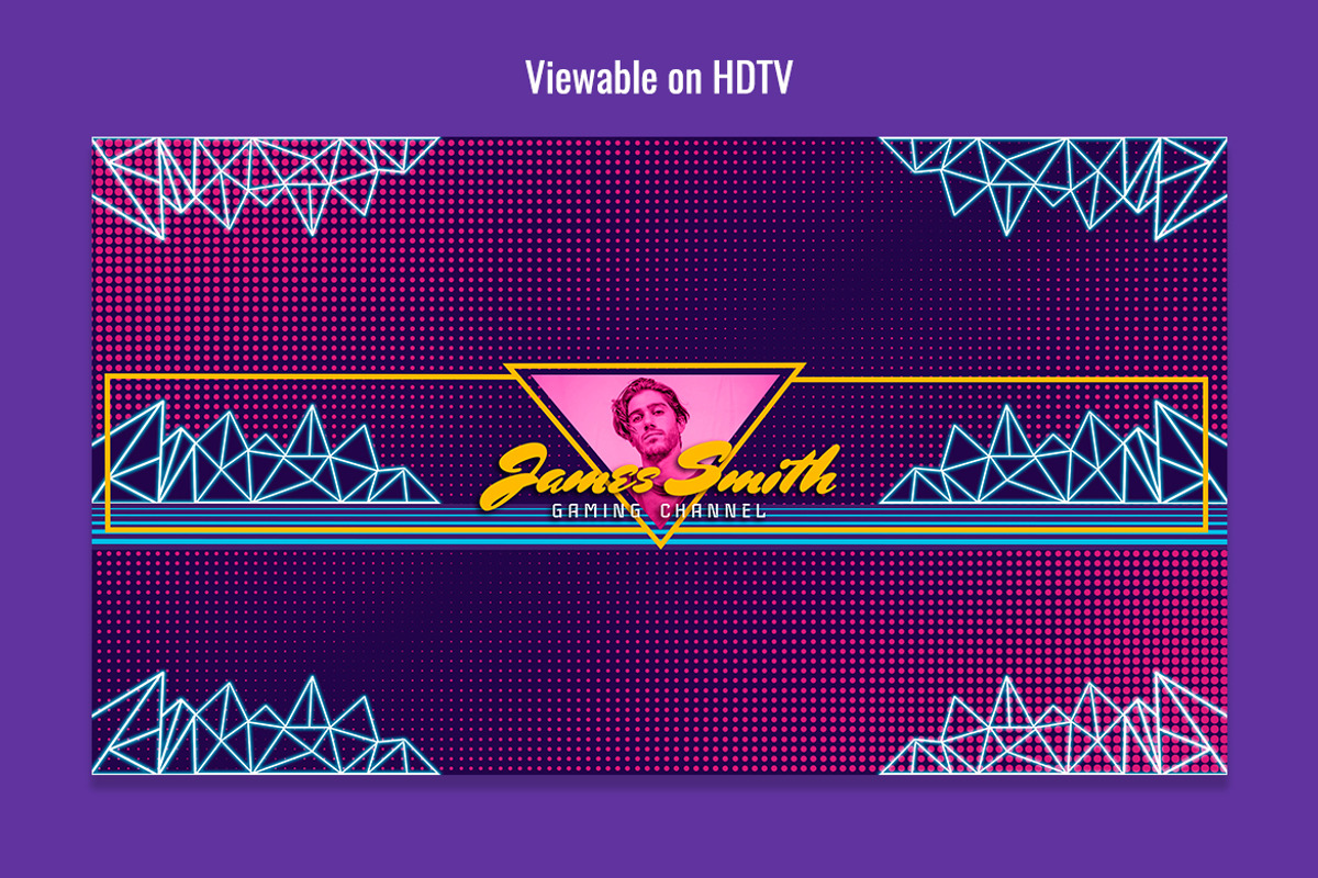 Youtube Channel Art - Futuristic, a Templates & Theme by SlideFactory (Photo 4 of 5)