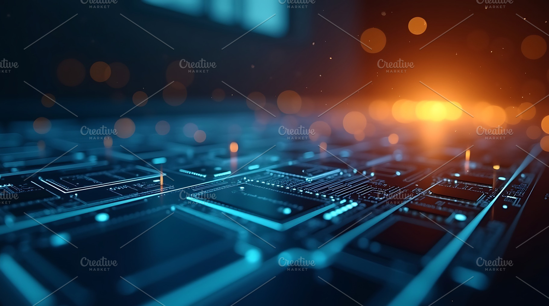 Abstract technology background, a Technology Photo by Artonix