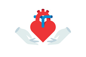 Heart care logo