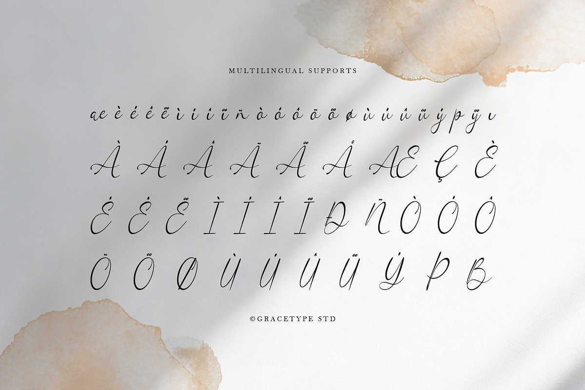 Woncherlly Elegant Calligraphy, a Script Font by gracetype_studio (Photo 11 of 12)