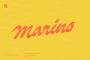 Marino; Brush Script Display Font, a Script Font by Eko Bimantara (Thumbnail 2 of 7)