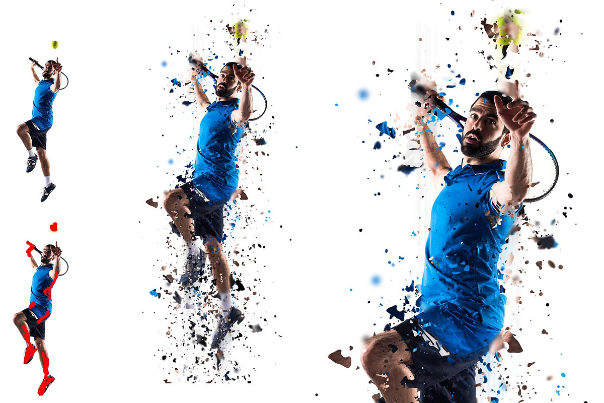 Disintegrating Photoshop Effect, an Action Add-On by MRI STUDIO (Photo 12 of 19)