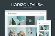 Horizontalism Tumblr Theme, a Websites & App Template by Themelantic (Thumbnail 1 of 5)