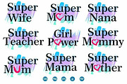Mothers Day SVG Design Bundle, an Object Graphic by D2PUTRI (Thumbnail 15 of 27)