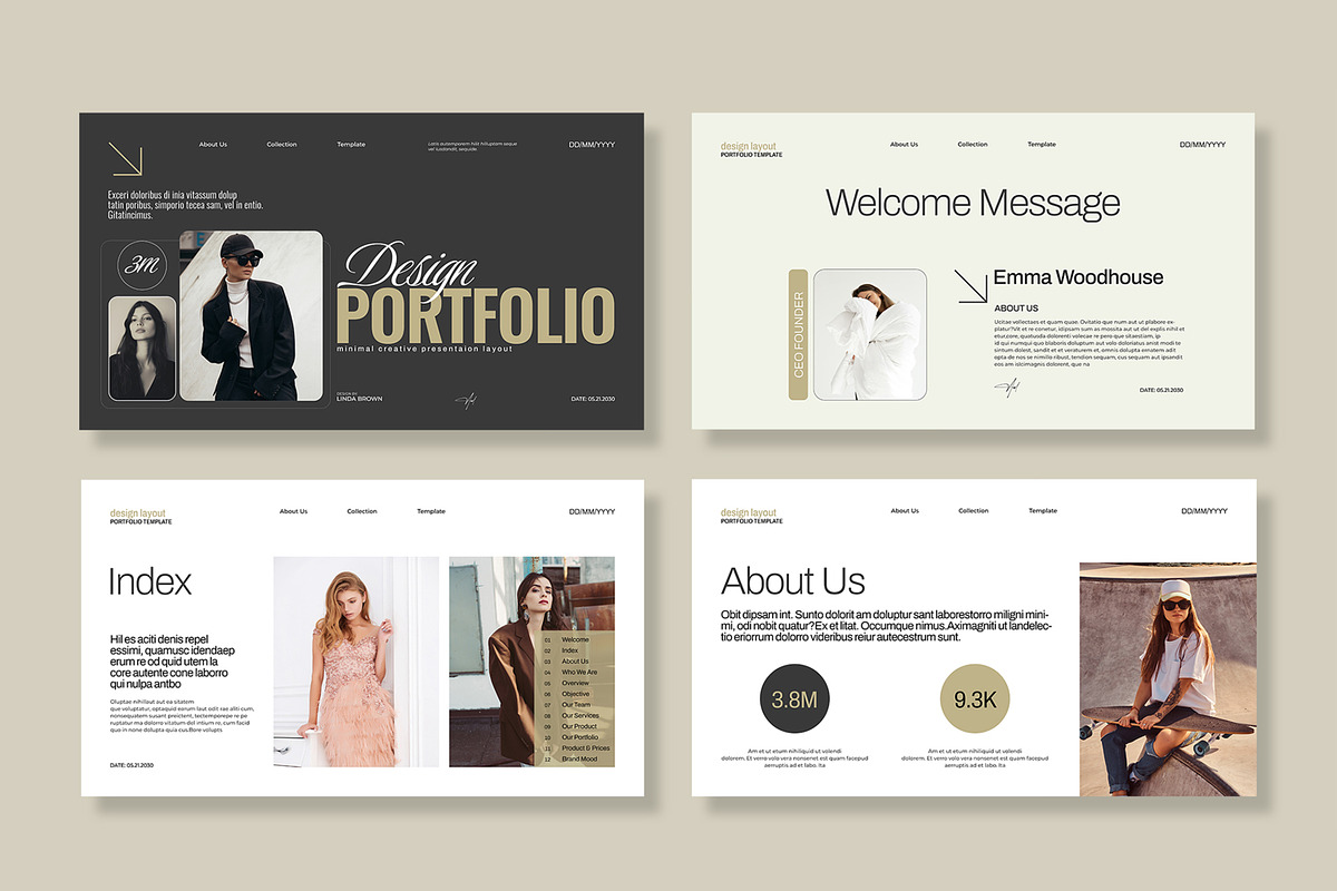 Design Portfolio Presentation
