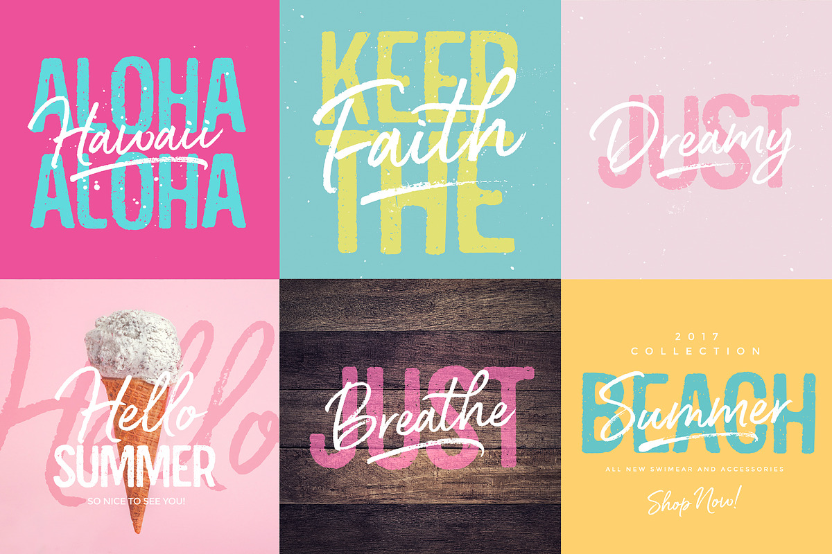 South Route Font Duo & Extras, a Script Font by Nicky Laatz