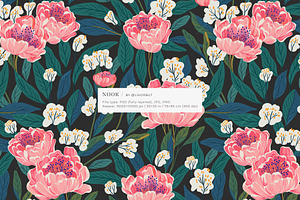 Nook Floral Pattern And Graphics