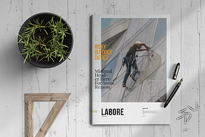 Labore | Magazine Template, a Magazine Template by spidergraph