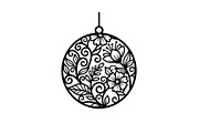 Hanging Mandala Ornament Vector Bund, an Illustration by musafir_fashion (Thumbnail 22 of 51)