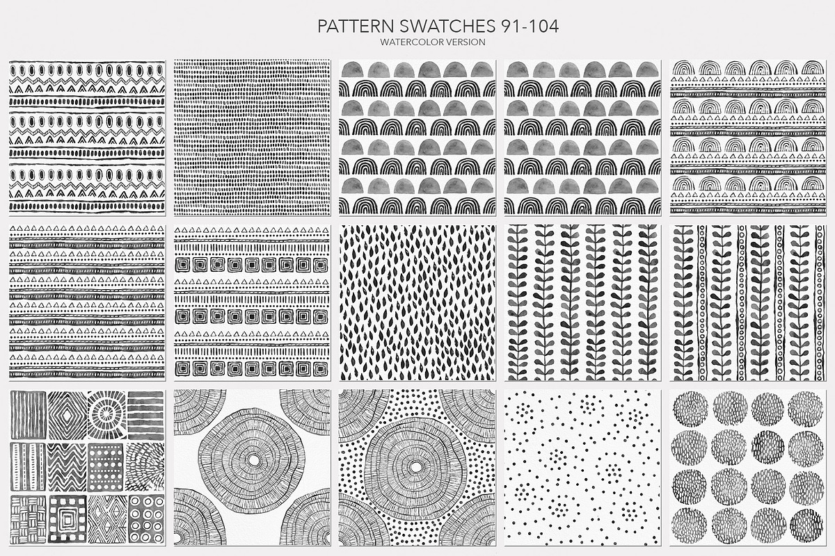 Big BOHO Handmade Pattern Pack, a Pattern Graphic by Alisa Fimen Design (Photo 16 of 19)