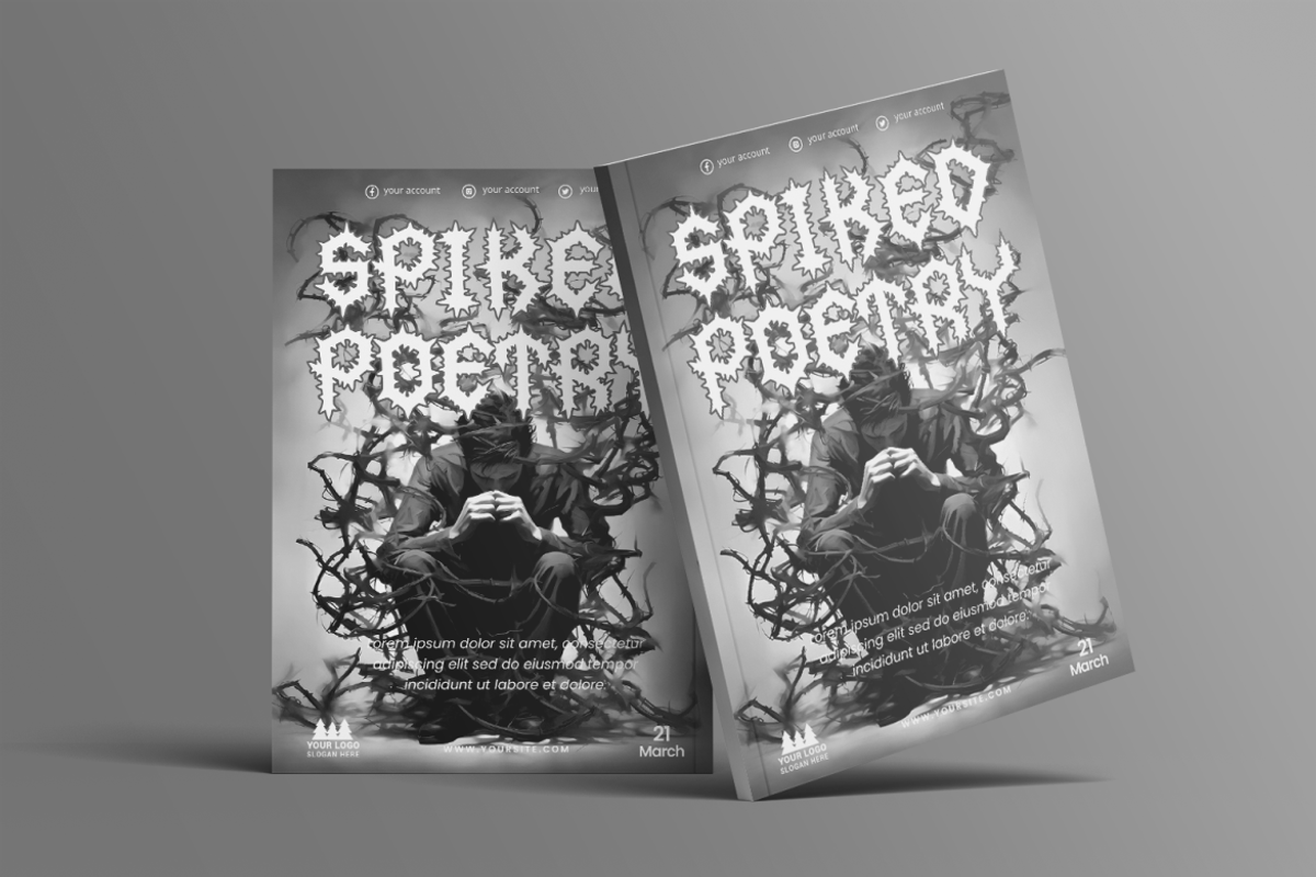 Thornhood Spike Font, a Font by PutraCetol Studio (Photo 3 of 5)