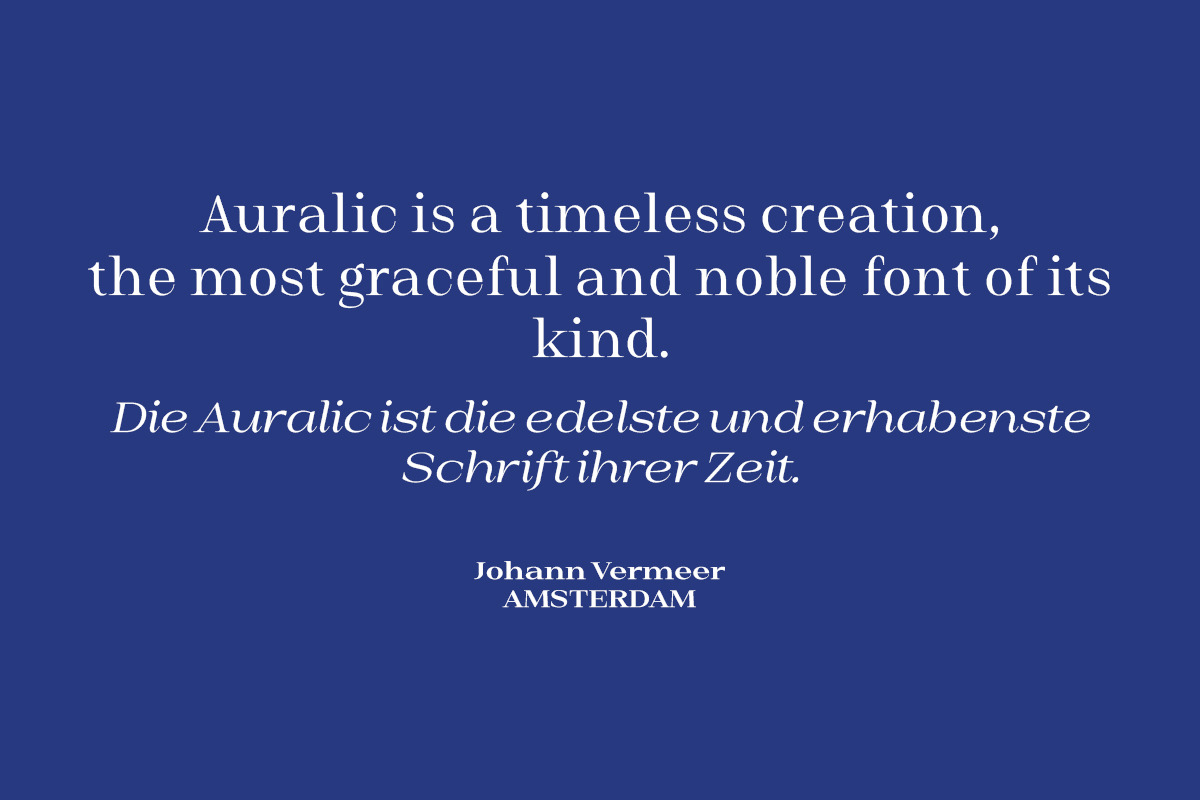 Auralic, a Serif Font by Black Studio (Photo 17 of 18)