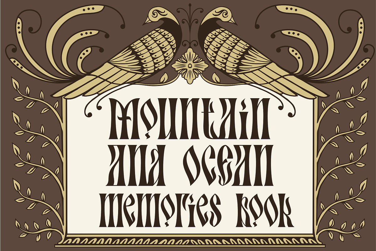 Aquenskov for Streetwear & Apparel, a Blackletter Font by ilhamtaro (Photo 2 of 10)