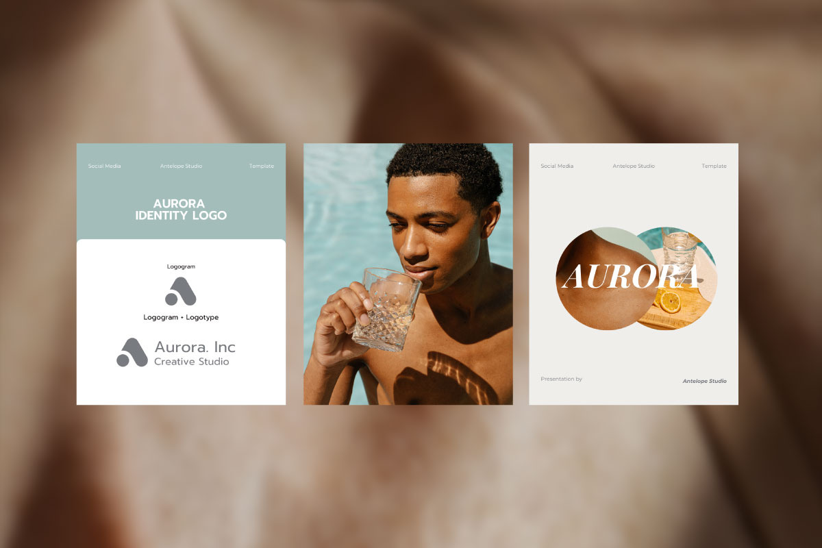 Aurora / Social Media KIT, a Social Media Template by Antelope Studio (Photo 5 of 9)