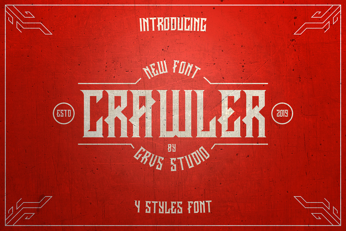 GRVS - Crawler Font