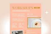 Flyer template Boho Coaching, a Templates & Theme by Designbysterre (Thumbnail 4 of 6)