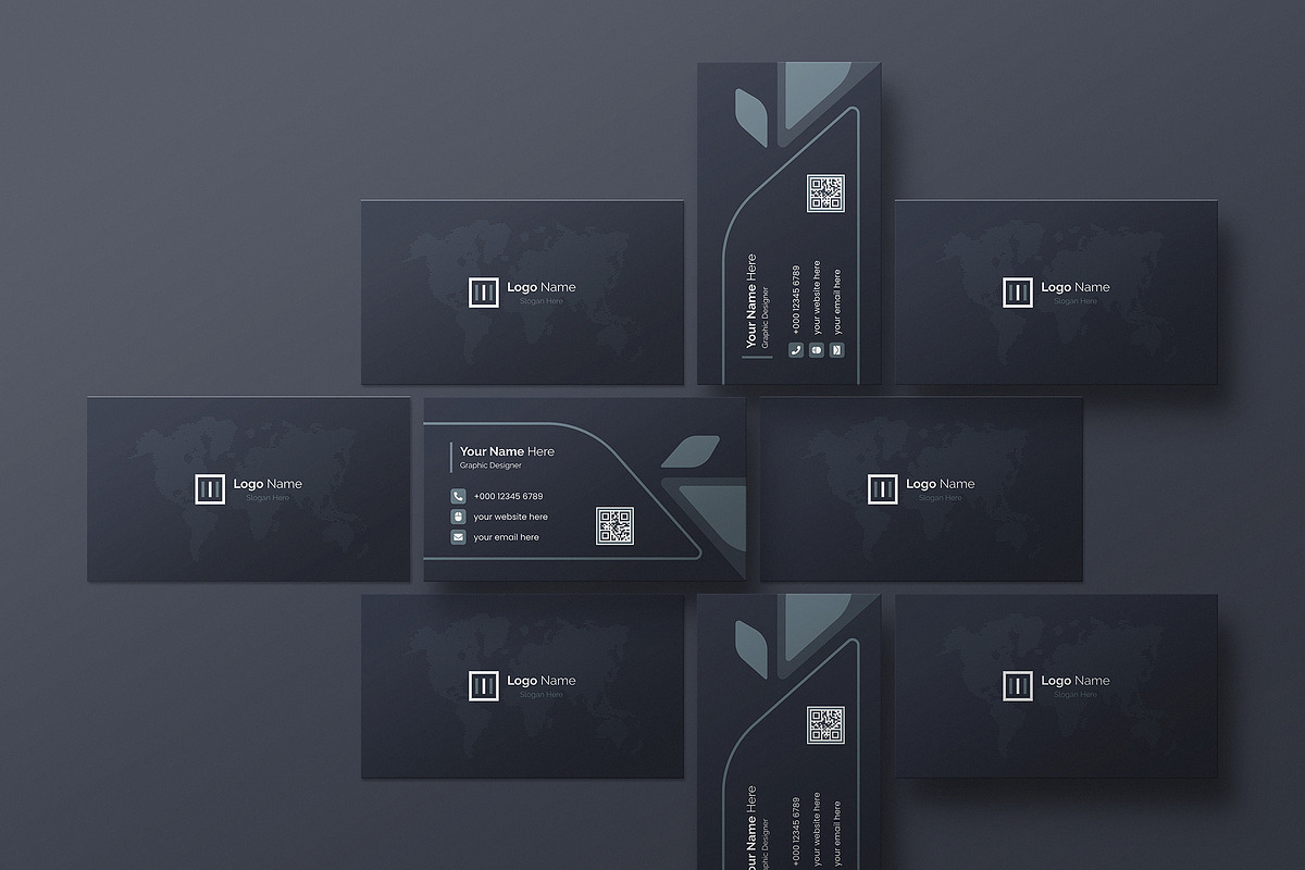Business Card Design Template, a Business Card Template by mijli (Photo 20 of 20)
